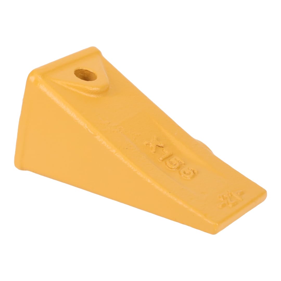 5 x156 Bucket Teeth with P156 Roll Pins - fits Hensley Style Skid Steer & Mini Excavator Buckets