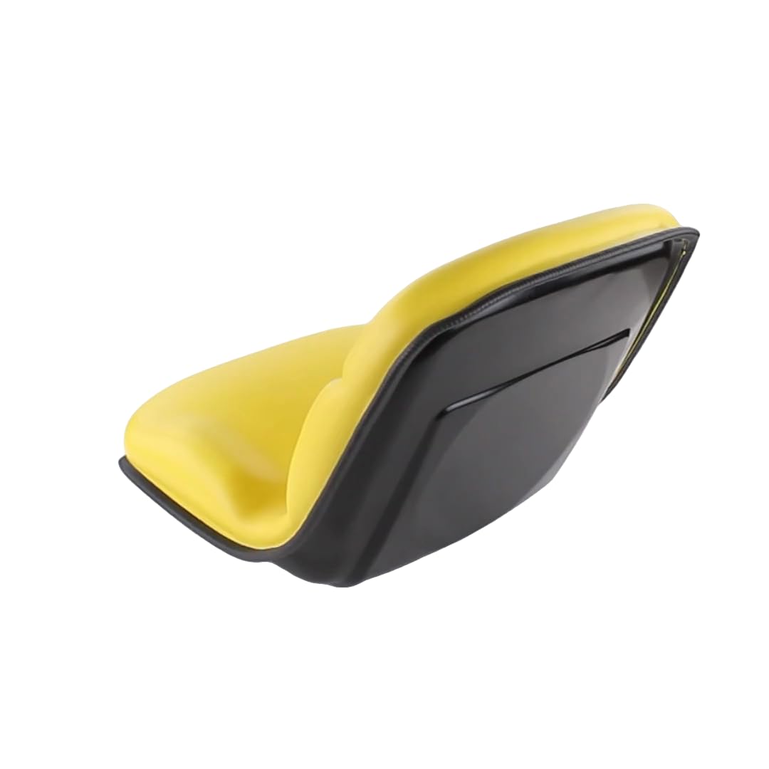 ZBOX Seat M803465 - Replacement Seat FITS: John Deere 1070 3005 4005 670 770 790 870 970 990 Models (Replaces Part ZB2185218) (Yellow - No Arms)