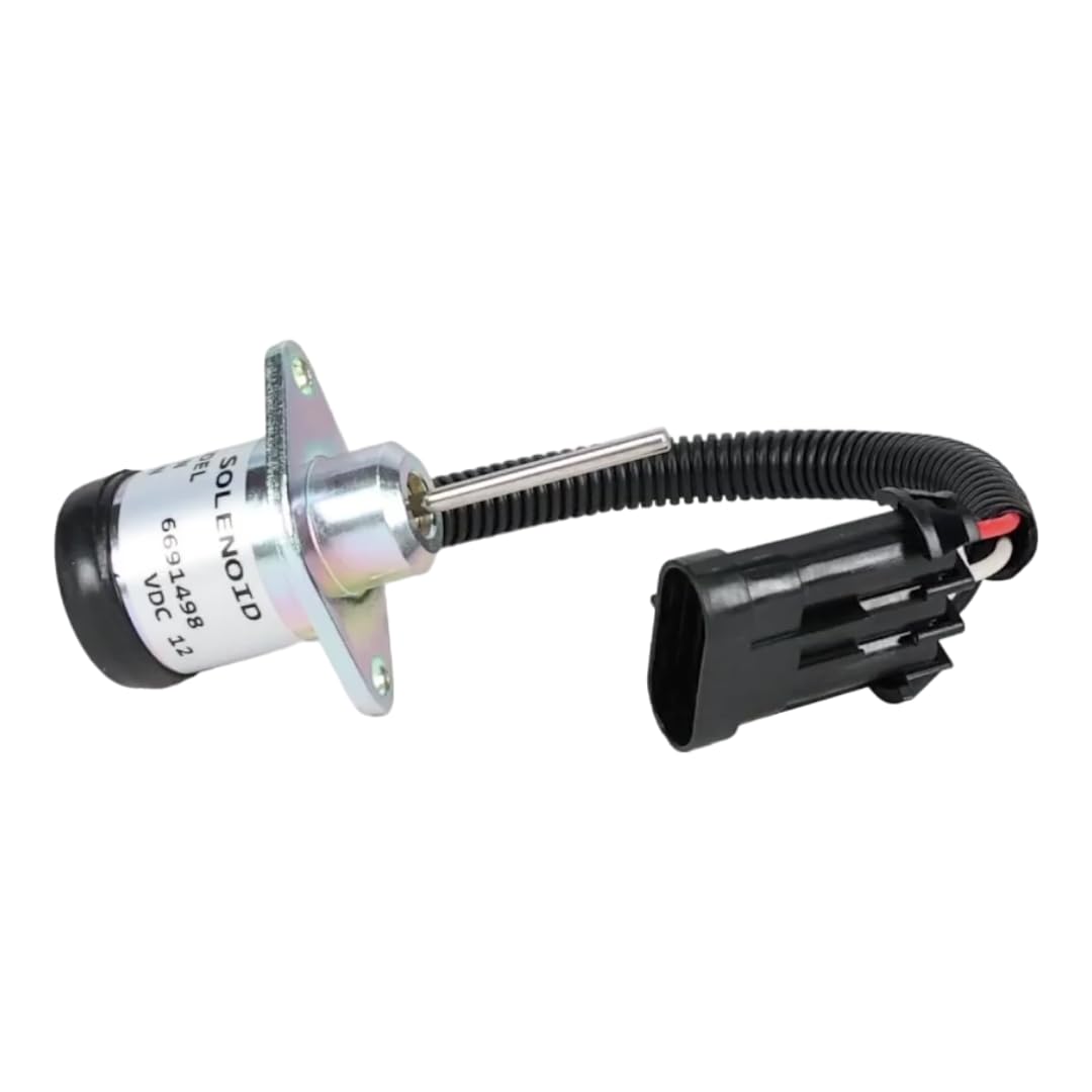 6691498 Fuel Solenoid fits Bobcat 428 5610 5600 435 430 425 337 335 334 331 329 328 325 E55 E50 E45 E42 E35 E32 T650 T630 T140 T110 S650 S630 S590