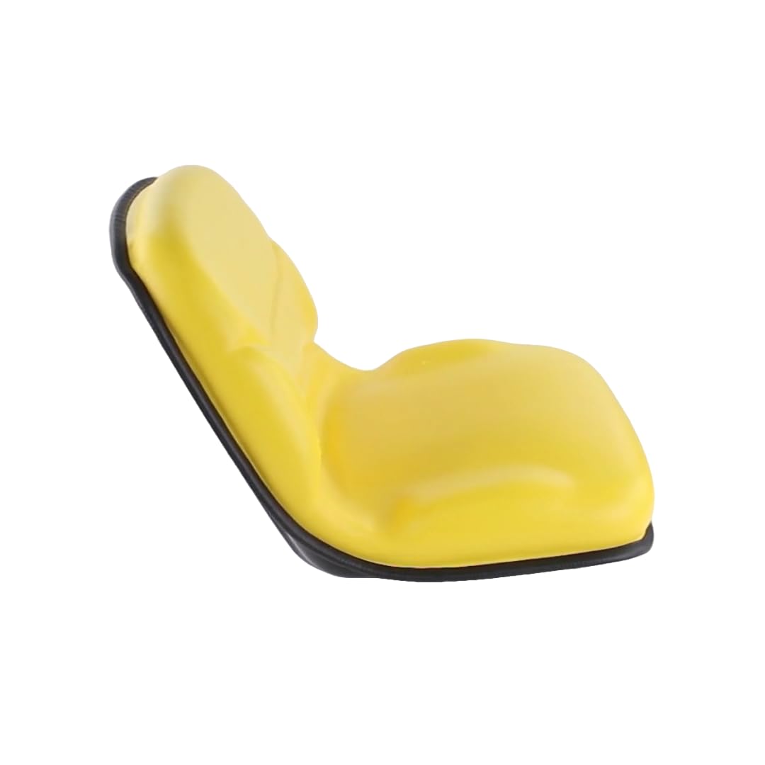 ZBOX Seat M803465 - Replacement Seat FITS: John Deere 1070 3005 4005 670 770 790 870 970 990 Models (Replaces Part ZB2185218) (Yellow - No Arms)