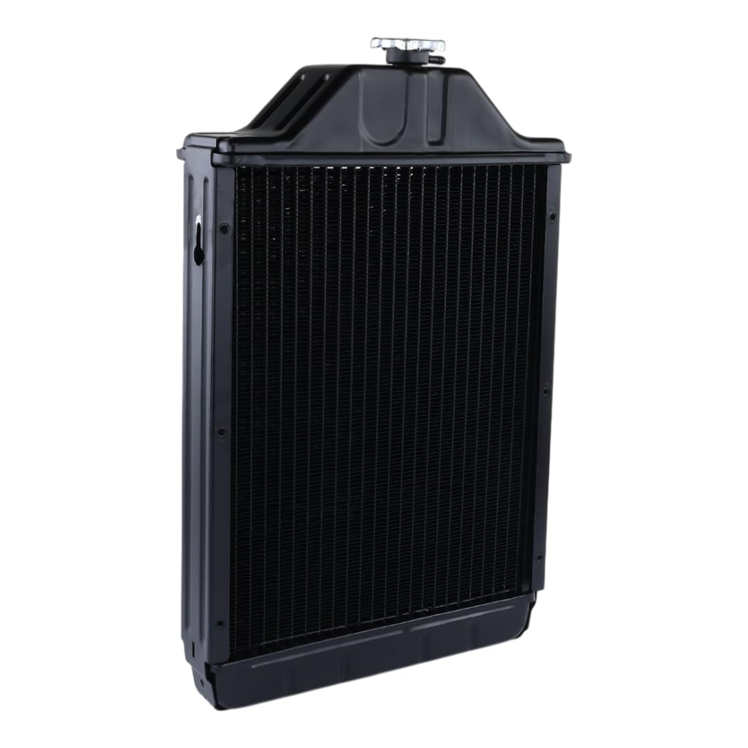 506244M91 Radiator fits Massey Ferguson 30 3165 165 175 180 31 - Replaces 194701M91-194701M91-A – Durable Copper Brass Construction