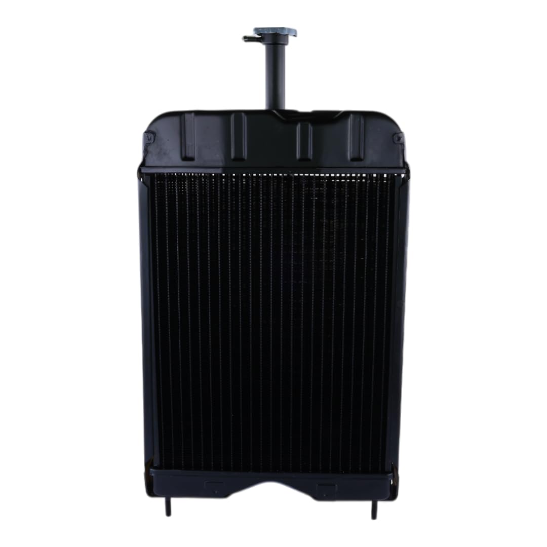1660655M92 Radiator fits Massey Ferguson 231 240P Te20 TEA20 TO20 TO30 - Replaces 1660654M92 181623M91 – Durable Copper Brass Construction