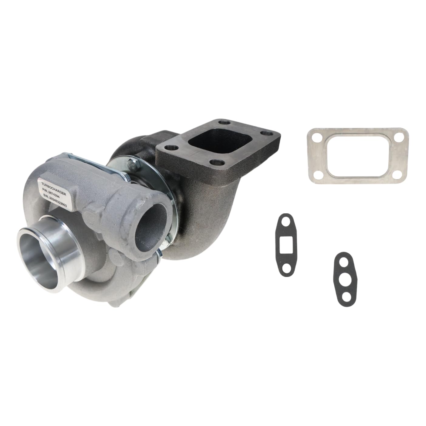 2674394 Engine Turbocharger fits Perkins 1004-4T 1004.4TAB 1004.4TAC 1004.4TAH 1004.4THR 1004-4TLR T4.40 - Replaces 2674A394