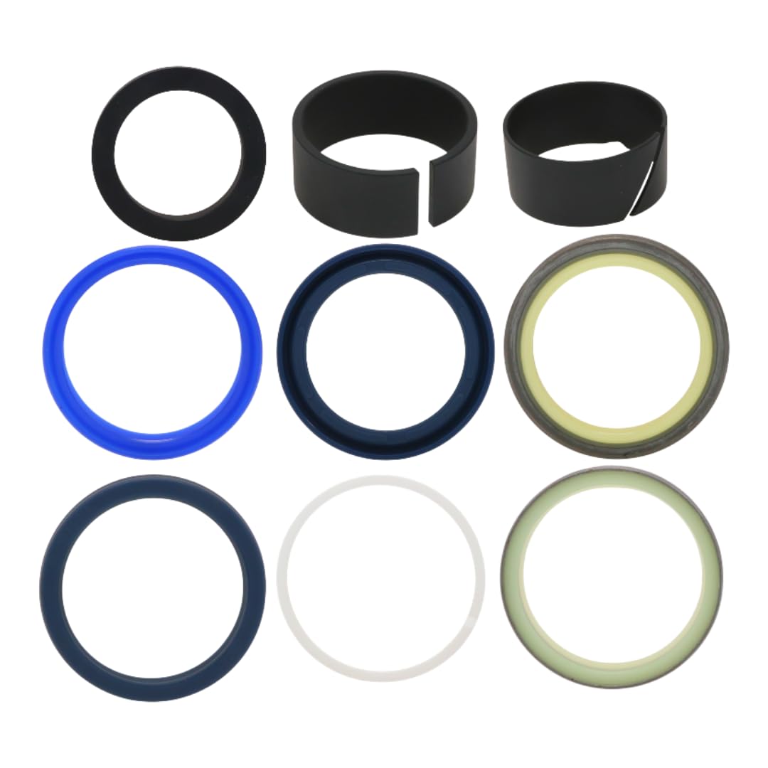 AHC11572 Hydraulic Cylinder Rod Seal Kit fits John Deere 310G 310J 310K 310K EP 310L 310SL 315Sk 315SL 323D 323E 324E 325SK - Replaces A-AHC11572