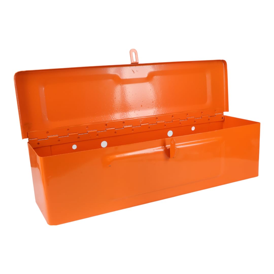 Zbox 5A3OR Orange Metal Mountable Tractor Tool Box fits All Allis Chalmers & Kubota - Easy Mounting Design - Replaces A-5A3OR