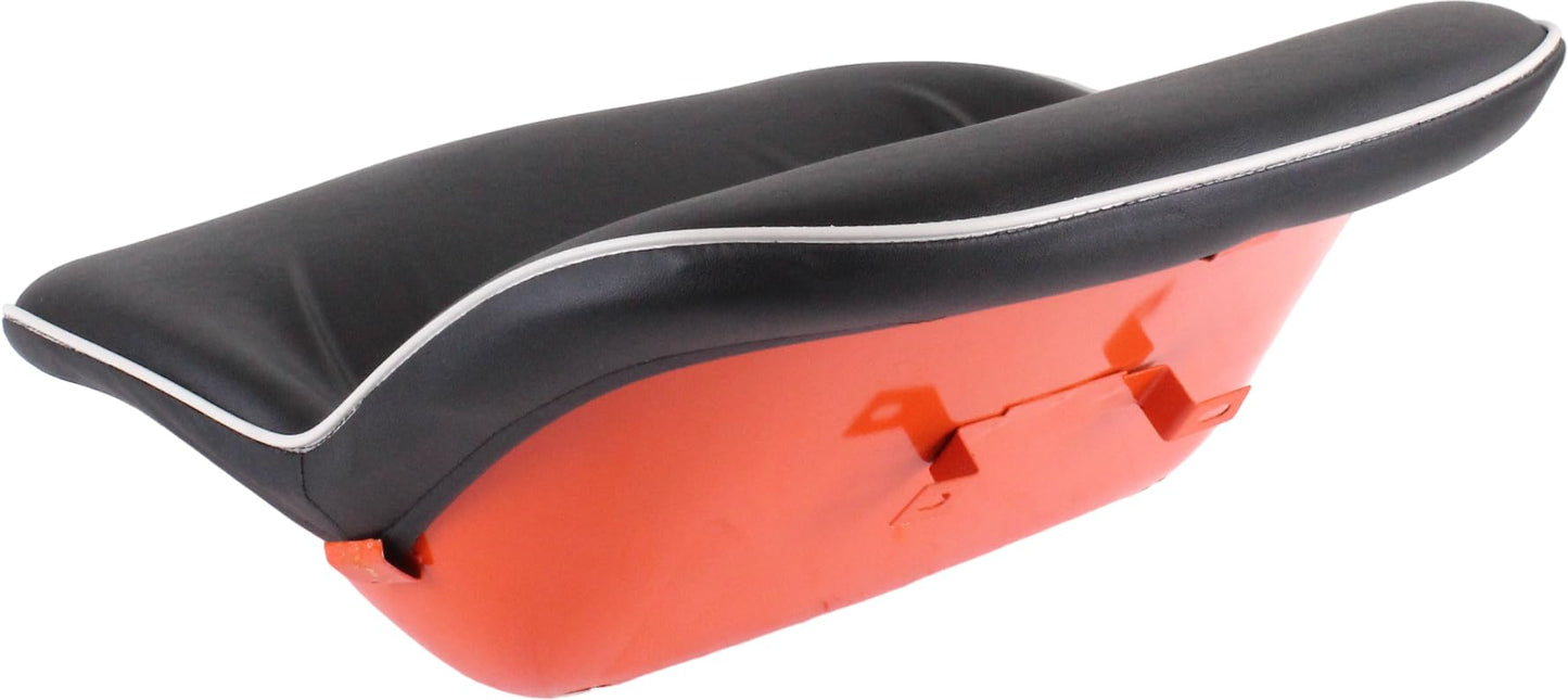 34200-18403 Black Vinyl Compact Tractor Seat Assembly Fits Kubota Tractor L Series L1500 L1501 L1801 L2000 L405 L225 L2050 L2250 L175 L2201 - Replaces 34200-18400 - 124690-34159-18400