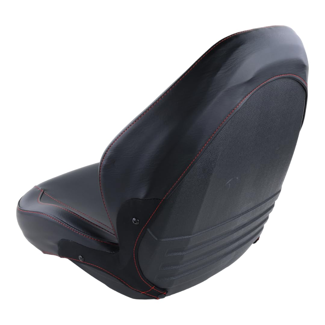 Fits Yamaha Rhino 450, 660 & 700 Black Sewn Vinyl Bucket Seat 5UG-F4710-00-00 (2)