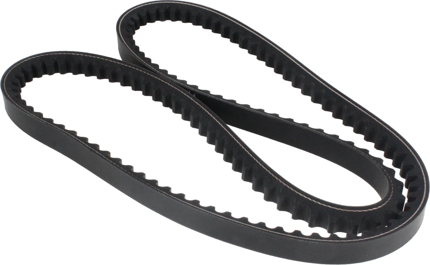 R73784 Fan Belt Compatible with John Deere 2040 2150 2255 2750, Case 1030 Tractors & Scag Mowers - Precision Cogged, Black, 53.30"L X .25"W