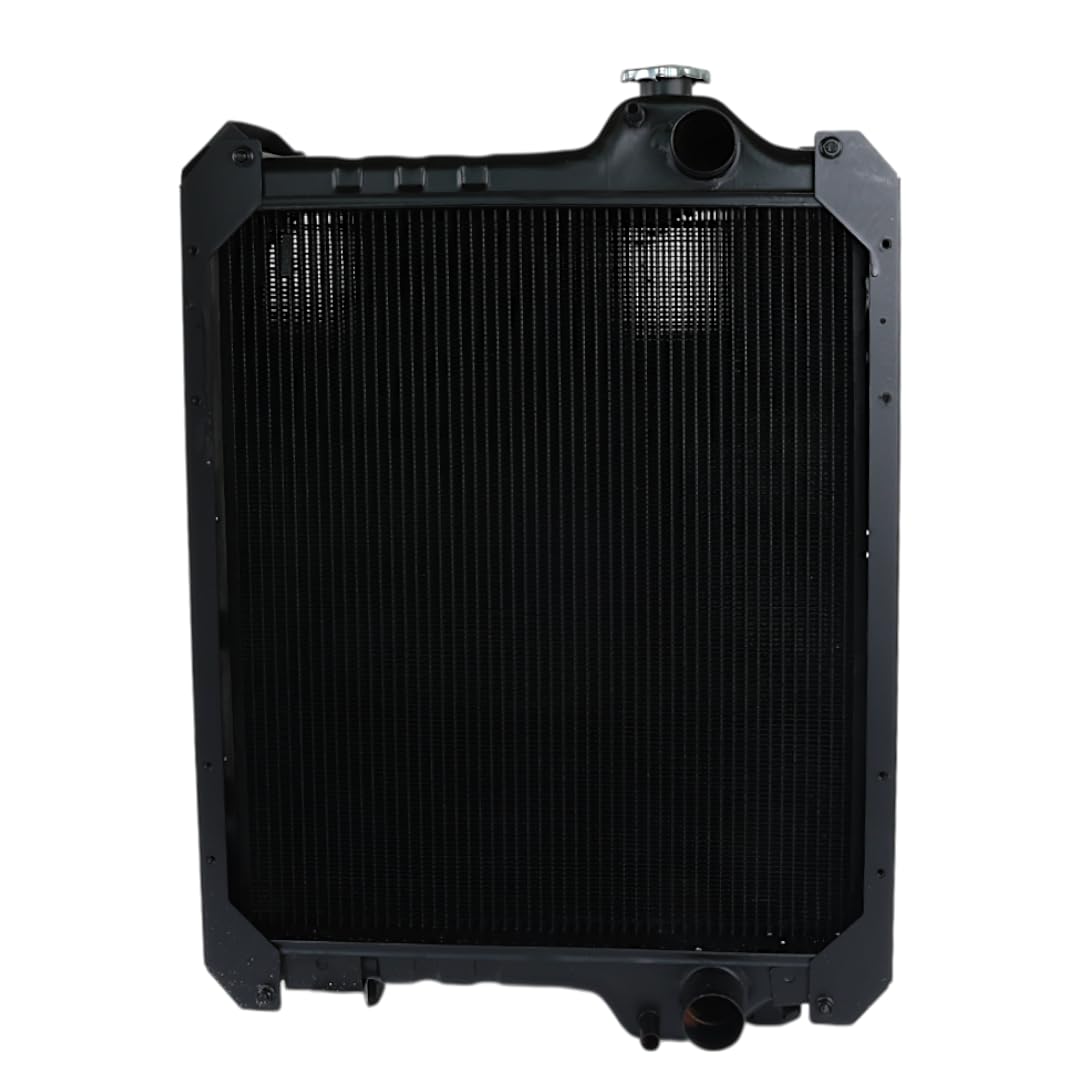 87306756 Tractor Radiator fits International Harvester MXU100 MXU110 MXU115 MXU115 MXU125 - Replaces 82033774-87306757 – Copper Brass Construction