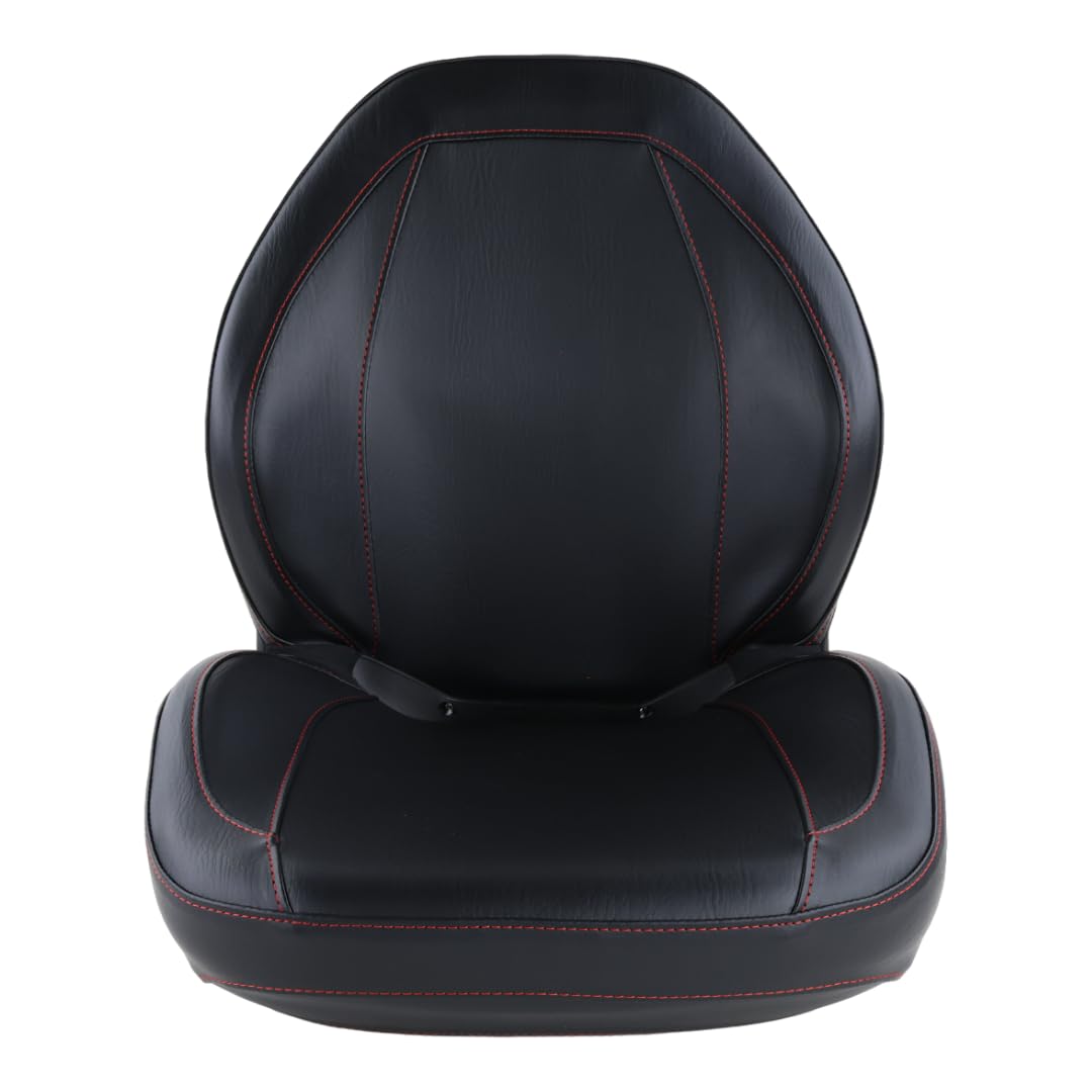 Fits Yamaha Rhino 450, 660 & 700 Black Sewn Vinyl Bucket Seat 5UG-F4710-00-00 (2)