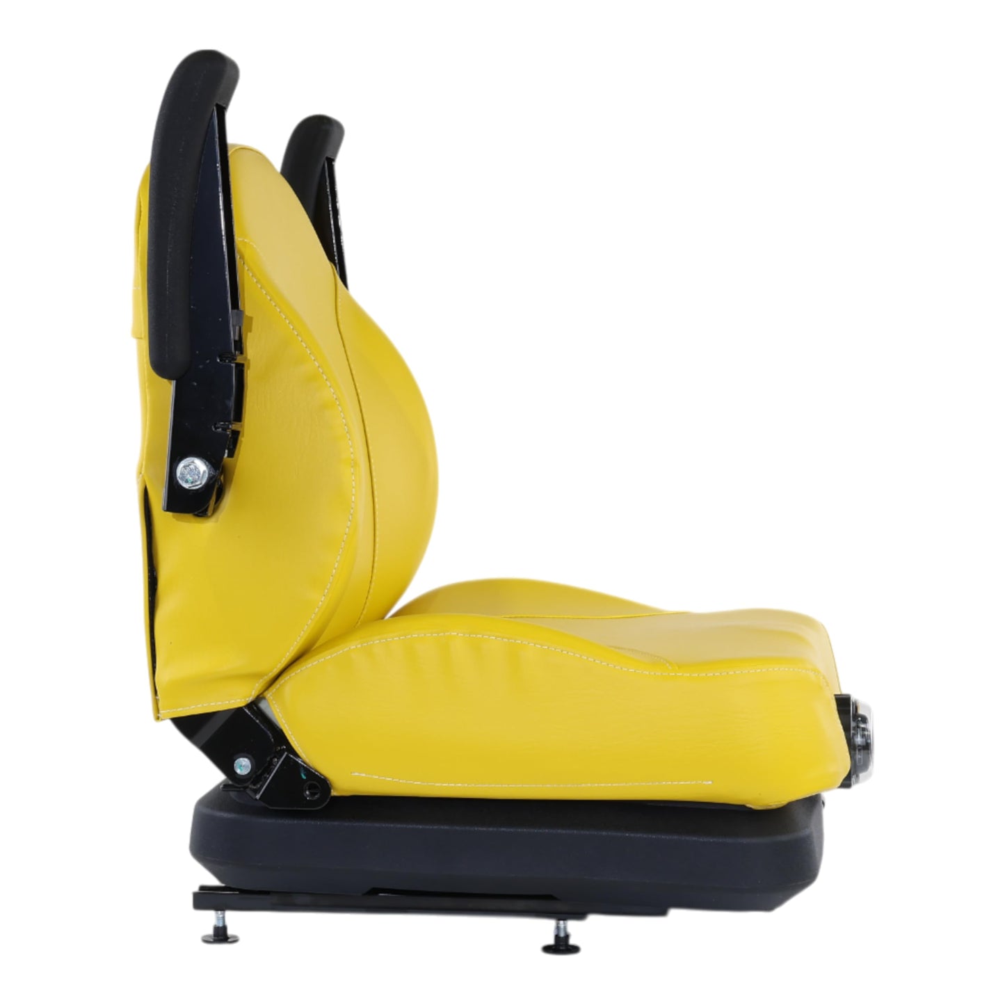 AUC11927 Yelow Suspension Seat w/Adjustable Armrests fits John Deere Zero Turn Mower Models Z930 Z945 Z950 Z955 Z915 Z920 Z925 Z960 Z970 Z994 - Replaces Part Numbers 116-8912 TCA23663
