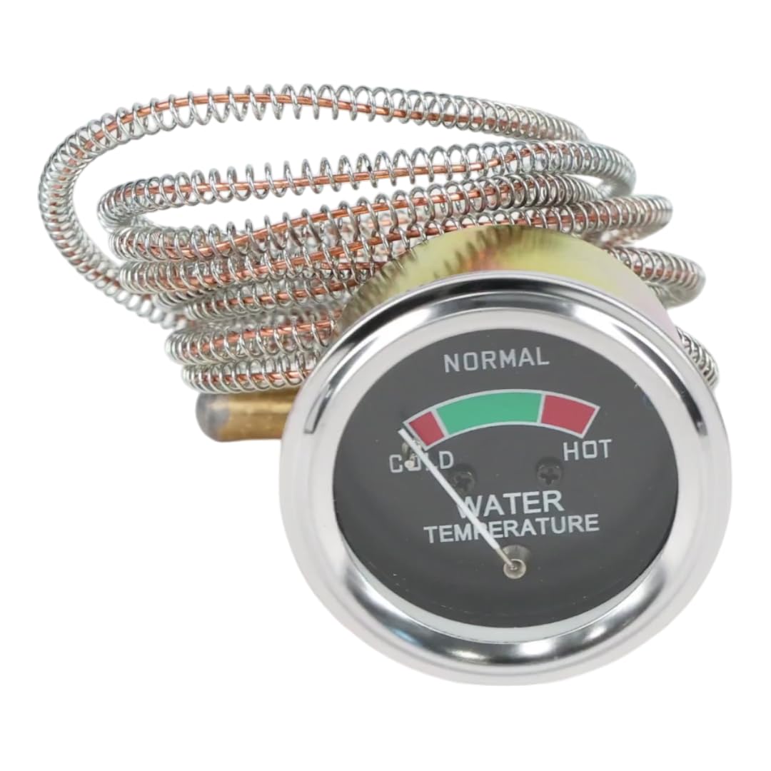 1078125M91 Water Temperature Gauge fits Massey Ferguson Super 90 Super90 135 165 70 65 555 50A 50 444 40 35 333 3165 31 30 2200 - Replaces 881396M91