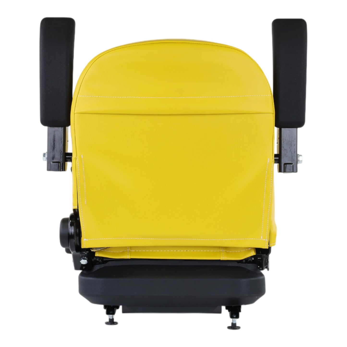 AUC11927 Yelow Suspension Seat w/Adjustable Armrests fits John Deere Zero Turn Mower Models Z930 Z945 Z950 Z955 Z915 Z920 Z925 Z960 Z970 Z994 - Replaces Part Numbers 116-8912 TCA23663