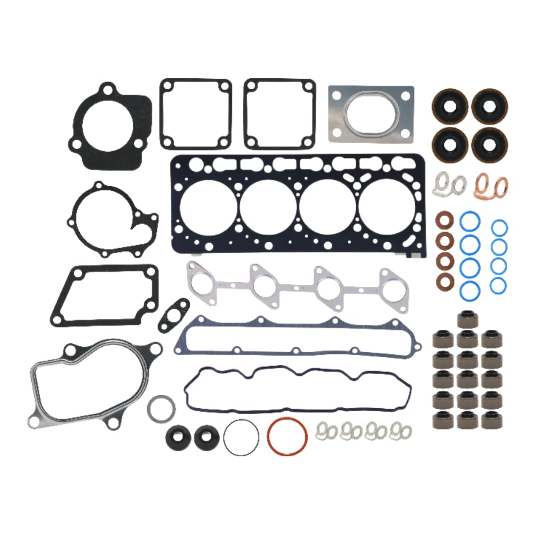 1G574-99355 Overhaul Gasket Kit fits Kubota M8540DT M8540F M8540HD M8540HD12 M9540HD M9540HD12 M9540F M9540HDL - Replaces 1G57499350-1G57499352