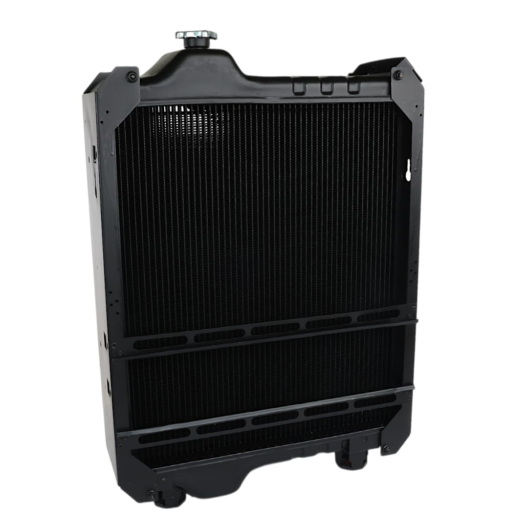87306756 Tractor Radiator fits International Harvester MXU100 MXU110 MXU115 MXU115 MXU125 - Replaces 82033774-87306757 – Copper Brass Construction