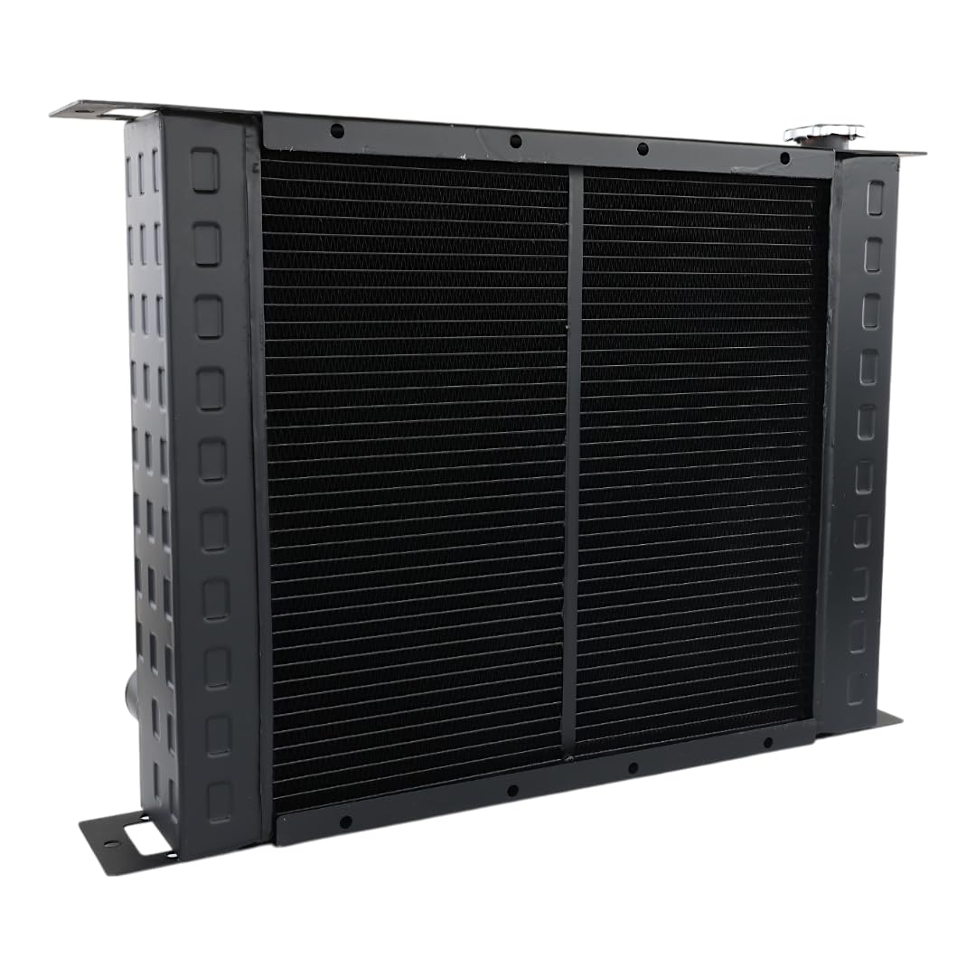 386919A2 Tractor Radiator fits Case 40XT - Replaces 386918A2 – Durable Copper Brass Construction