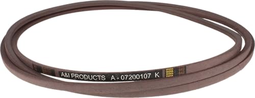 07200107 V-Belt fits Ariens 915084 ZT2350 915094 ZT2350 915085 Zoom 2350 915096 ZT2250 915104 ZT2050 915105 Zoom 2150 915106 ZT2350 - Replaces 4LK1400