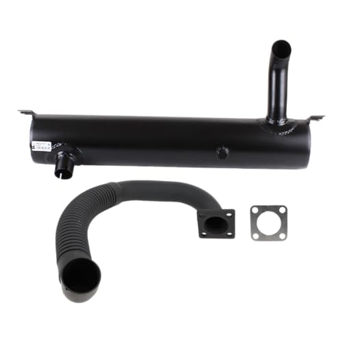 7100840, 6701151, 6677363 Muffler Kit fits Bobcat 751 753 763 773 7753 S130 S150 S160 S175 S185 T140 - Replaces 6677363-6701151