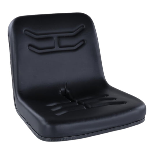 Universal Tractor Driver Side Seat in Black Replaces A&I VLD1590 Dishpan Seat w/Brackets Compatitable with Ford Compact 1035 1040 1100 1140 1200 1500 1510 1600 1700 1710