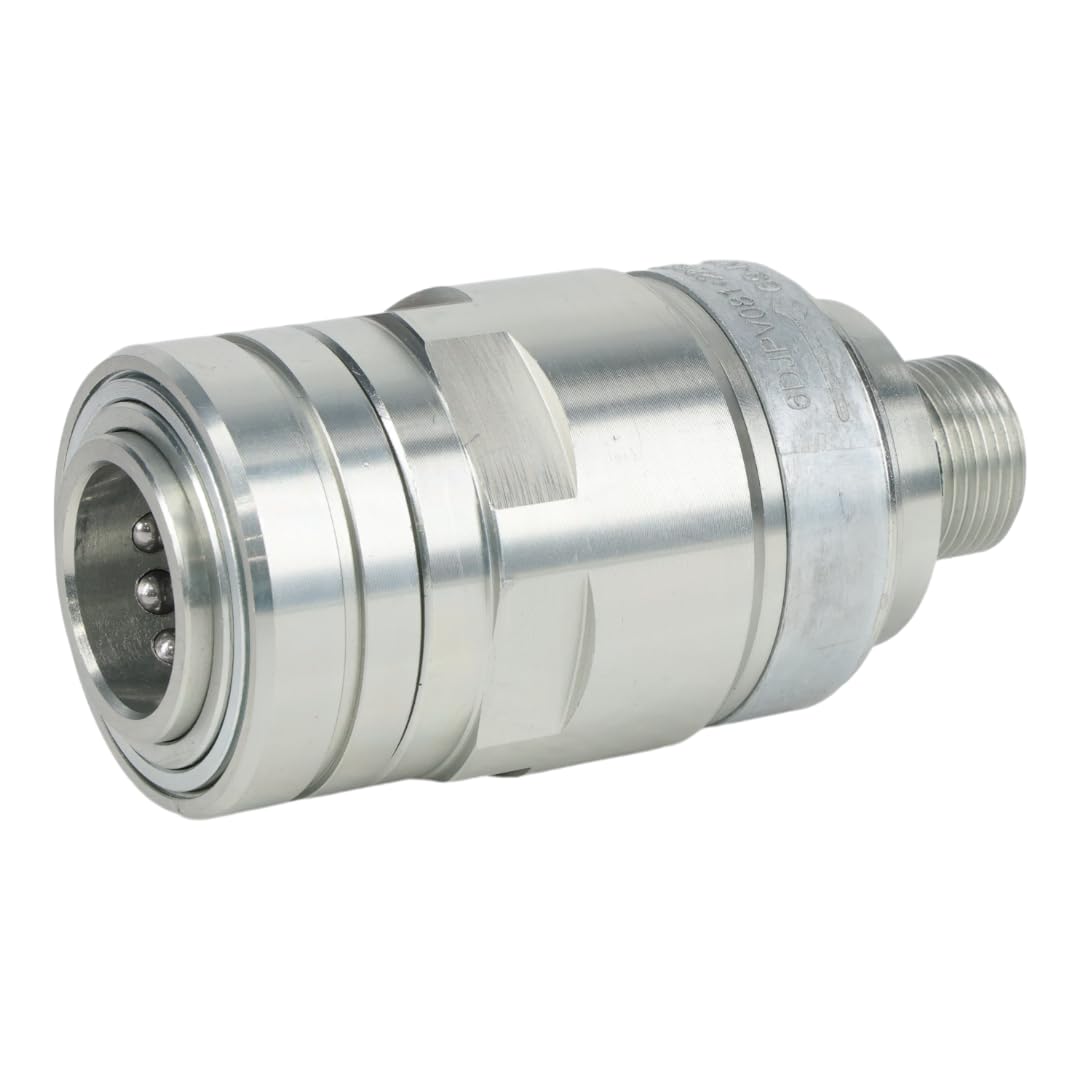 AL210586 Hydraulic Coupler fits John Deere 6500L 6100 6110 6500 6420S 6420L 6420 6410S 6410L 6410 6400L 6400 6320L - Replaces A-AL210586 - AL166183