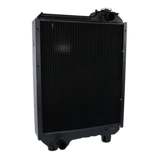 82008038 Tractor Radiator fits New Holland T6010 T6020 T6030 TM115 TM125 TM135 TM150+ - Replaces 82006827-82013307 – Copper Brass Construction