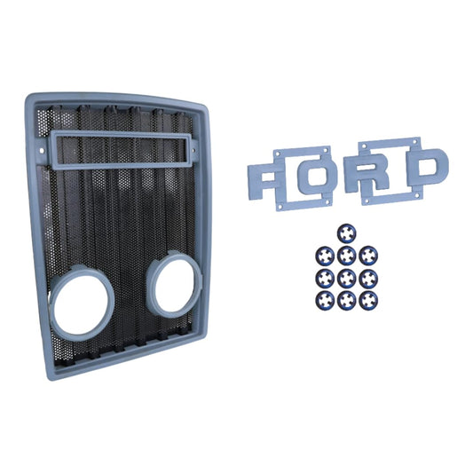 D5NN8200C Front Nose Grille fits Ford 2600 3600 4600 5600 6600 7600 2000 3000 4000 5000 - Replaces 81827453-81844833