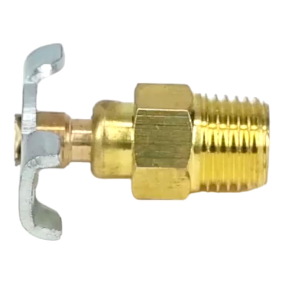 AT13740 Drain Tap fits JD 4040S 4050 4055 4230 4240 4240S 4250 4255 4350 4430 4440 4450 4455 4555 4630 4640 4650 - Replaces 6788 - A365333X1
