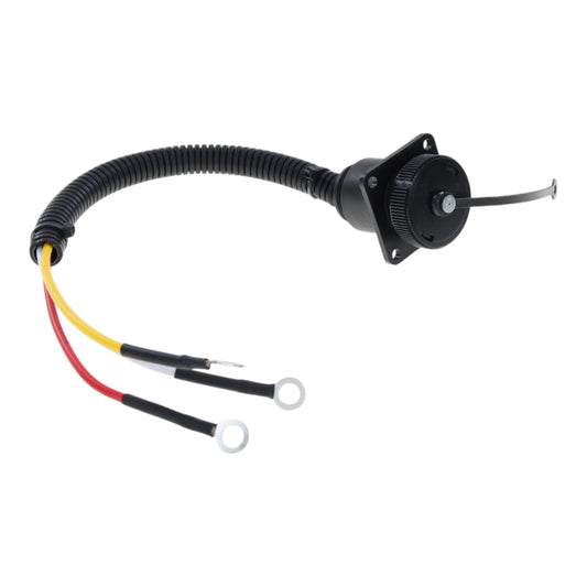 RE48525 Power Cable Outlet Socket fits Case IH 2144 2155 2166 2188 2344 2366 2388 2555 2577 2588 420 620 625 7210 7220 7230 7240 - Replaces 187103A1-86511459