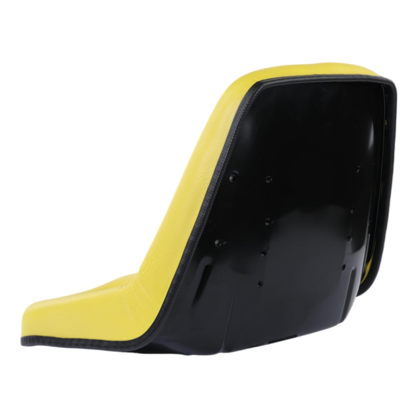 TY15863 High Back Yellow Vinyl Seat fits John Deere Gator Tractor 870 970 1070 790 990 1090 3005 4005 4500 316 318 322 330 332 420 430 655 755 756 855 - Replaces TM333YL - AM103284