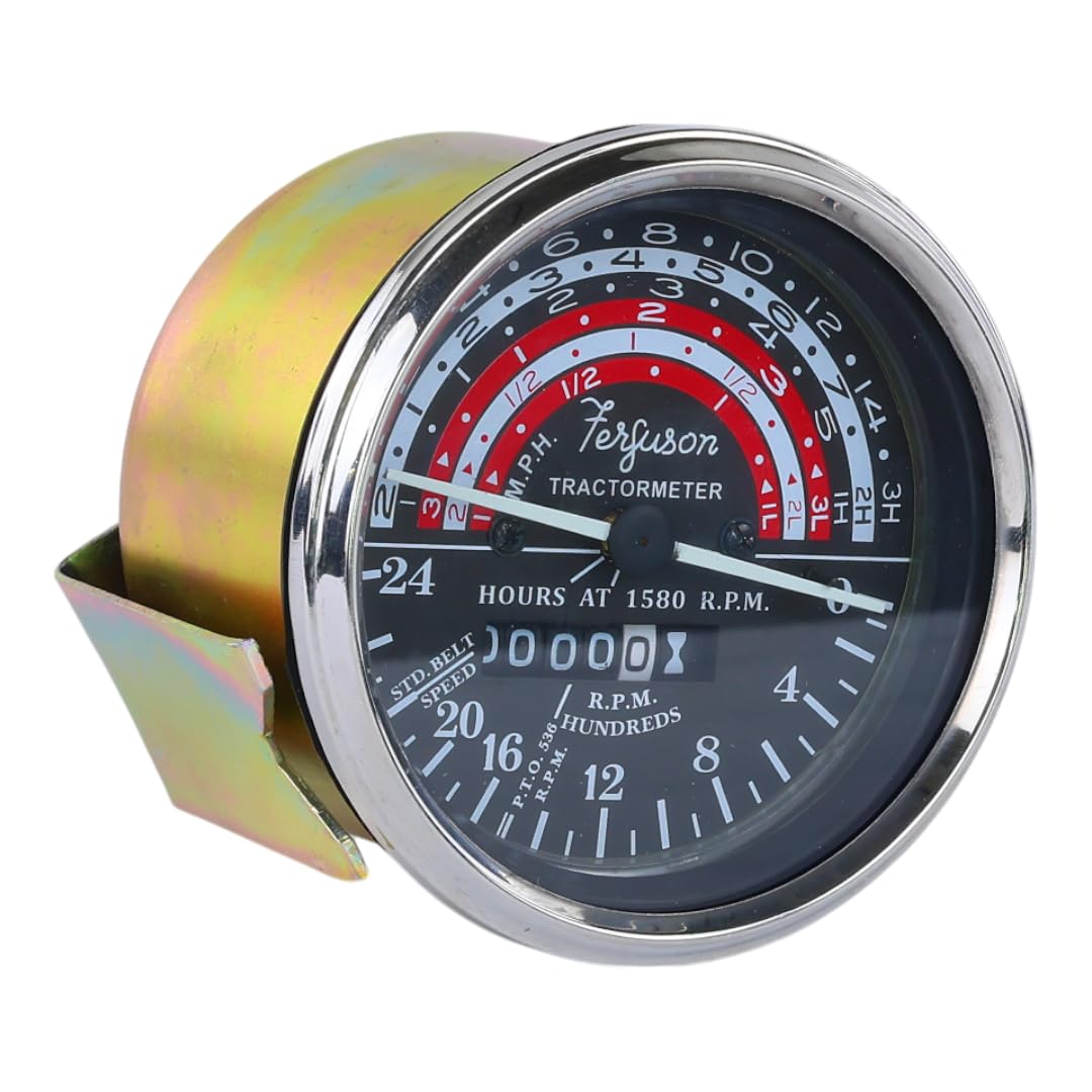 193967M91 Tachometer Gauge fits Massey Ferguson F40 TO35 50 65 - Replaces 193966M91
