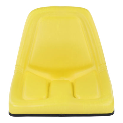 TY15863 High Back Yellow Vinyl Seat fits John Deere Gator Tractor 870 970 1070 790 990 1090 3005 4005 4500 316 318 322 330 332 420 430 655 755 756 855 - Replaces TM333YL - AM103284