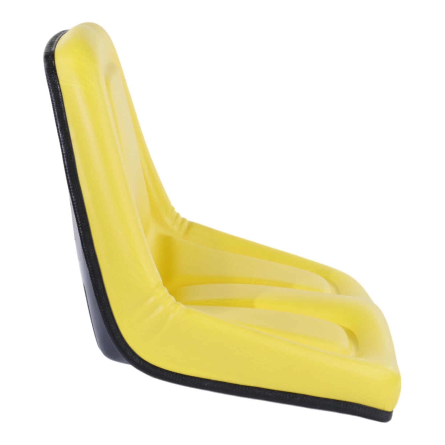 TY15863 High Back Yellow Vinyl Seat fits John Deere Gator Tractor 870 970 1070 790 990 1090 3005 4005 4500 316 318 322 330 332 420 430 655 755 756 855 - Replaces TM333YL - AM103284