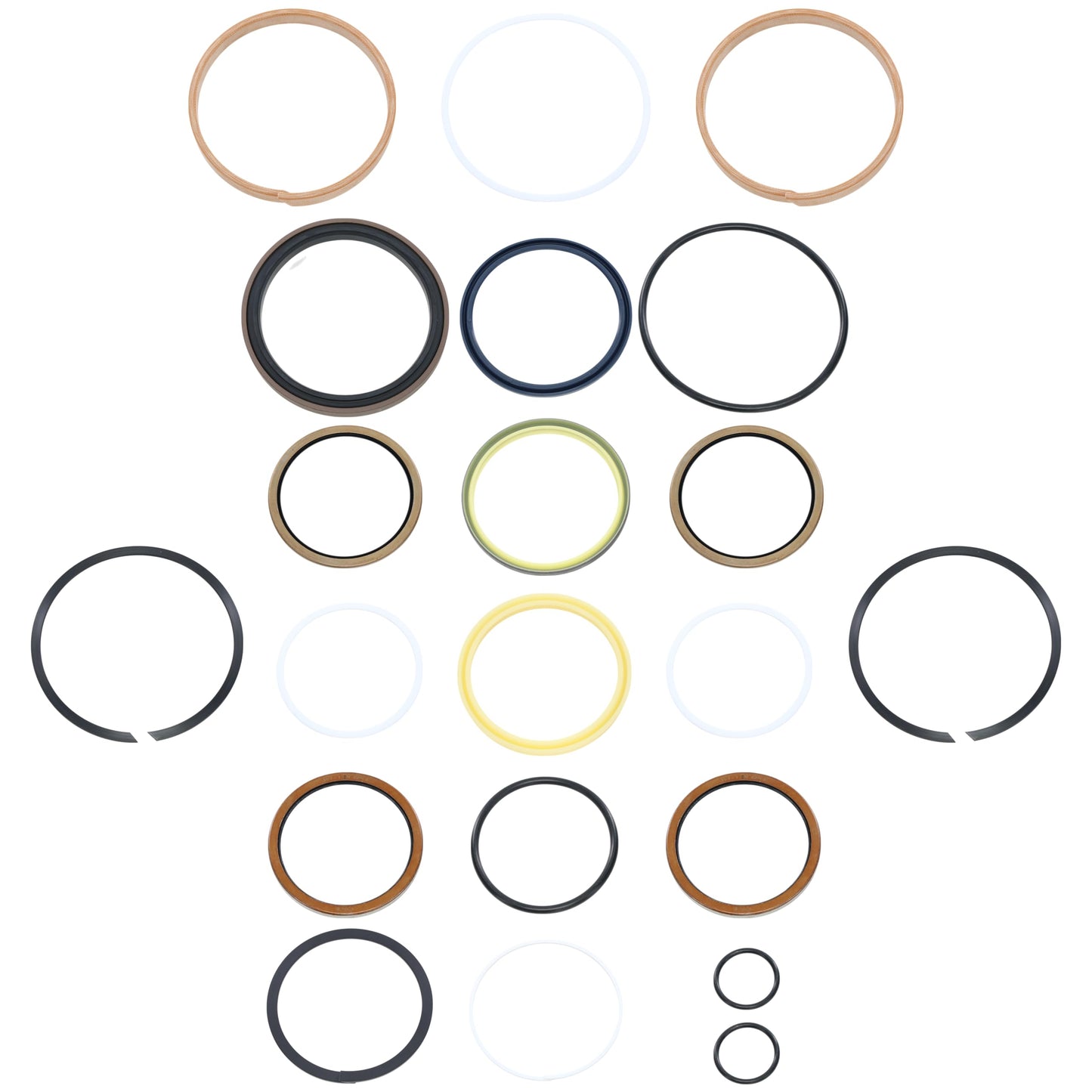 707-99-58090 Cylinder Seal Kit fits Komatsu PC300LC-7L PC300LL-7L PC340LC-7K PC300LC-8 PC300-7 PC300HD-8 PC300LC-7 PC300LC-7E0 - Replaces 7079958090