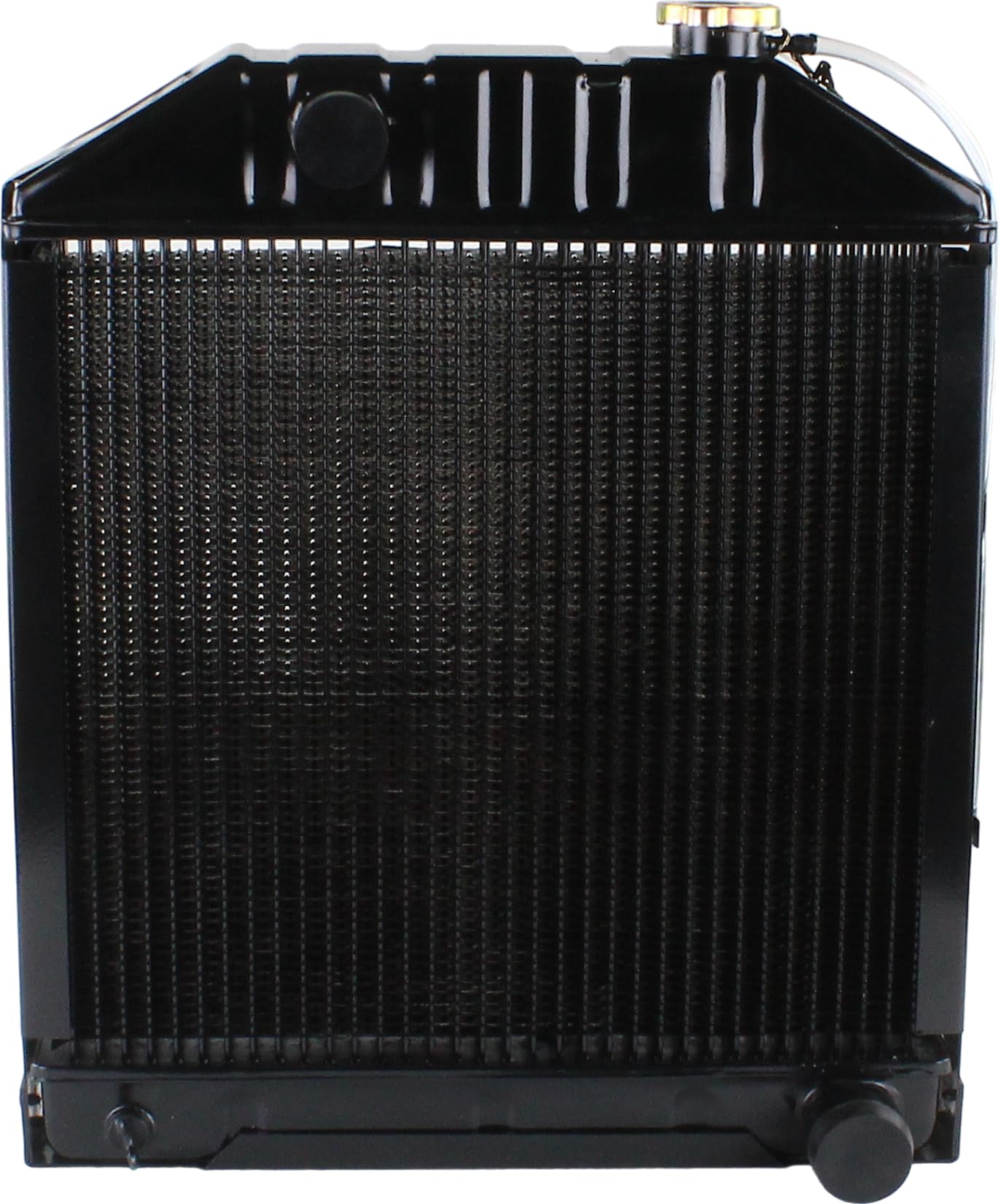 C7NN8005H Radiator Compatible with Ford New Holland Tractor 2000 to 7700 Series, Includes Pressure Cap, 16.5x17x2.4 Inches Core Dimensions