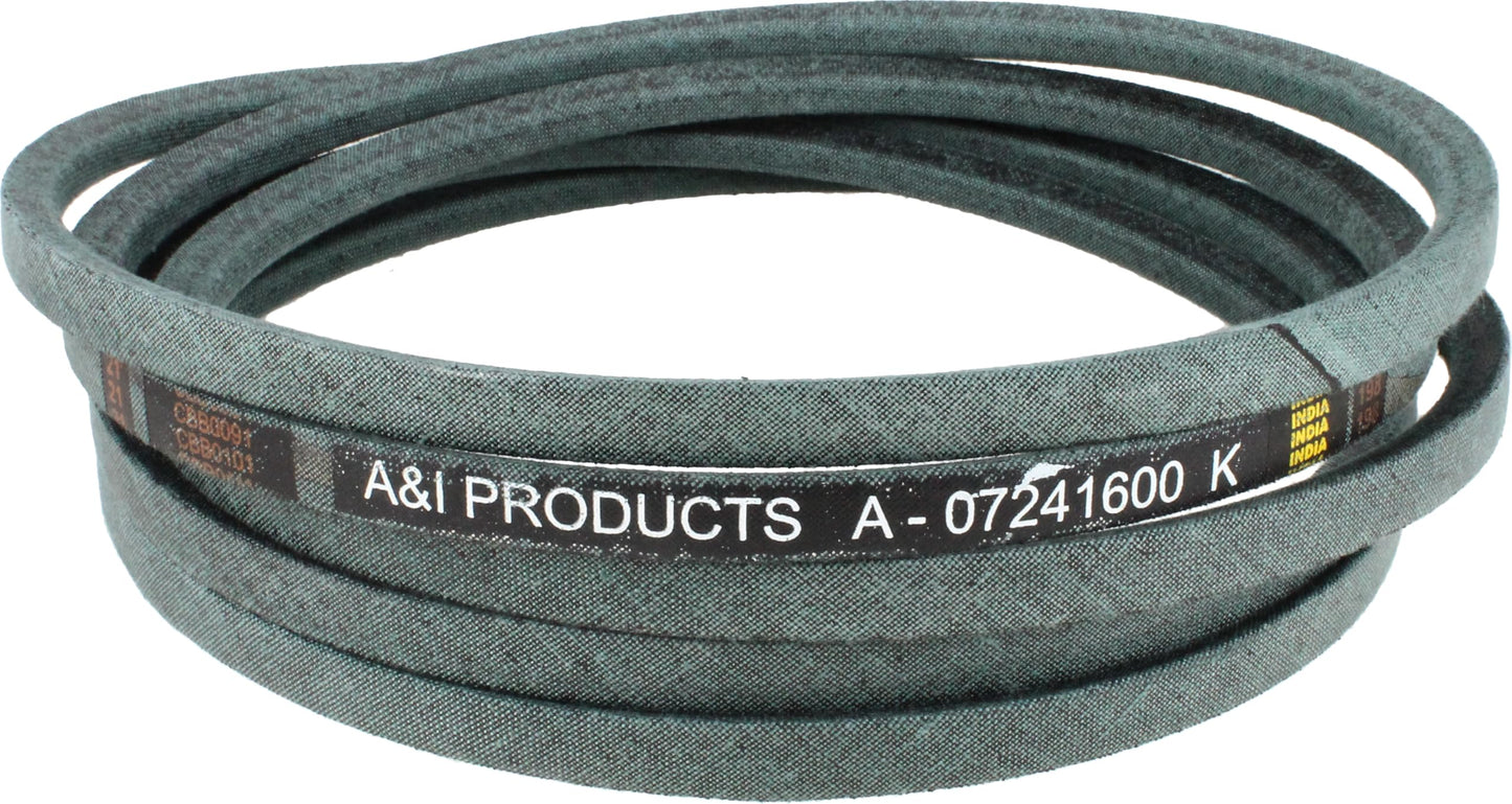 07241600 V-Belt fits Ariens 915041 Zoom 2252 915050 ZT2352 915059 Zoom 2352 915313 Zoom 2252 915315 1232 Sport Zoom 992098 1844XL - Replaces 4LK1430